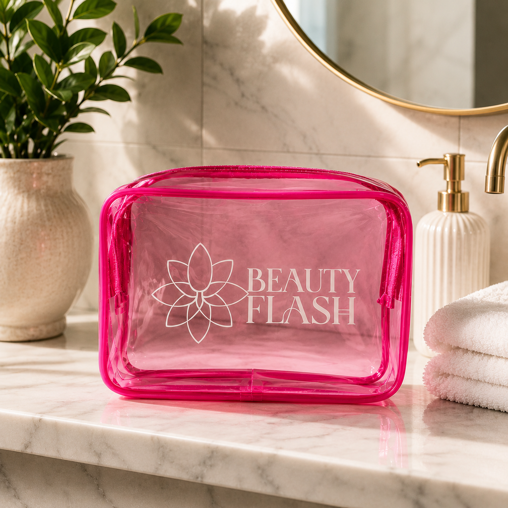 Trousse Transparente Beauty Flash